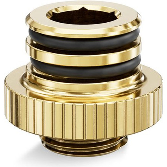 EK Water Blocks EK-Quantum Torque Push-In Adapter M 7 - gold - (3831109909010)