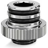 EK Water Blocks EK-Quantum Torque Push-In Adapter M 7 - Nickel - (3831109908983)