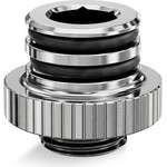 EK Water Blocks EK-Quantum Torque Push-In Adapter M 7 - Nickel - (3831109908983)
