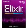 ELIXIR STRINGS Elixir 11050 Light (12-53) PW - acoustic guitar strings - (3313211050)