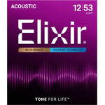 ELIXIR STRINGS Elixir 11050 Light (12-53) PW - acoustic guitar strings - (3313211050)