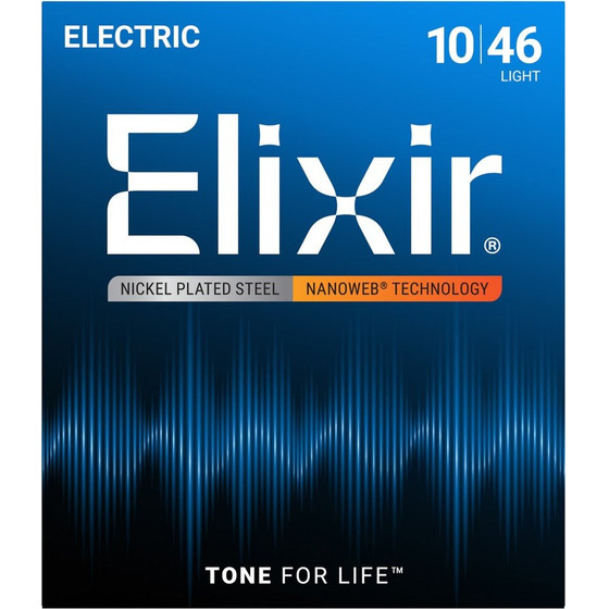 ELIXIR STRINGS Elixir 12052 Light (10-46) NW - electric guitar strings - (3313212052)