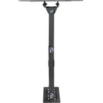 Maclean Tv Monitor Wall Mount Universal Max Vesa 200x20 23''-43'' 30kg Black Extendable Tilting For Small Tvs - (MC-700N)