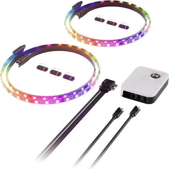 Hyte LS30 LED Strip x 2 + NP50 - (ACC-HYTE-LS30-B-2NP)