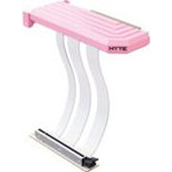 Hyte PCIE 5.0 Hyper Riser cable - Strawberry Milk - (ACC-HYTE-PCIE50-SM)