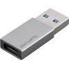 4smarts Adapter Passive USB-A 3.0 to USB-C 2 pcs. silver - (540275)