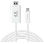 4smarts Cabel USB-C do HDMI 2m white - (540955)