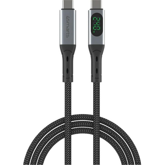 4smarts Cable USB4 DigitCord 240W 1.5m black - (541240)