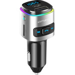 4smarts Car Charger Media&Assist 2 FM Bluetooth with Multimedia Input and Hands-Free Function silve - (456201)