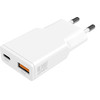 4smarts Wall charger PDPlug Duos Slim 30W GaN USB-C, USB-A white - (541125)