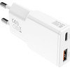 4smarts Wall charger PDPlug Duos Slim 30W GaN USB-C, USB-A white - (541125)