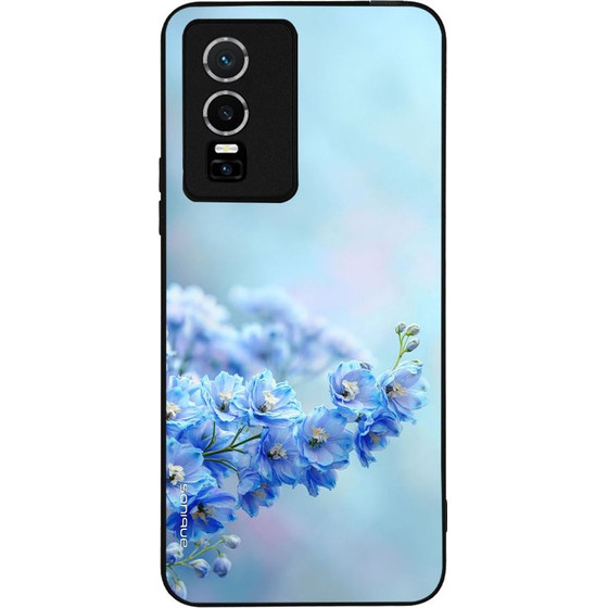Sonique ���� Sunset in Eden Series ��� VIVO Y74s / VIVO Y76 5G Blue Delphia