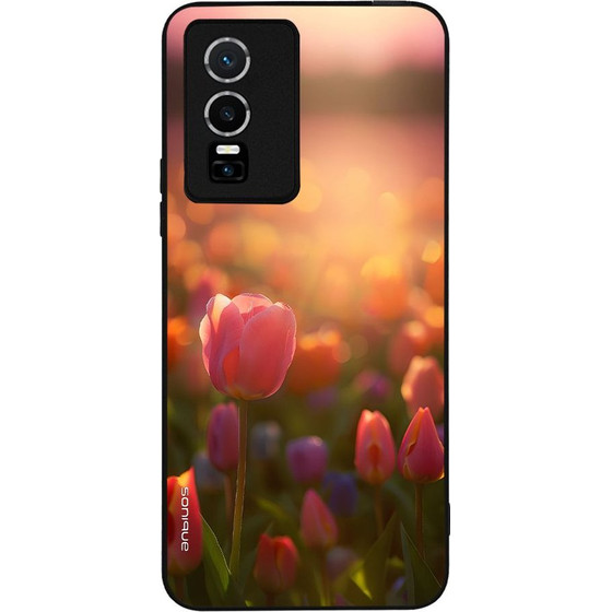 Sonique ���� Sunset in Eden Series ��� VIVO Y74s / VIVO Y76 5G Tulip Velvet