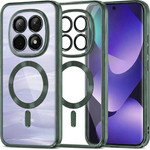 Techsuit - Luxury Crystal Magsafe - Xiaomi Redmi Note 15 5G / Note 15 4G / Poco M8 5G - Deep Green