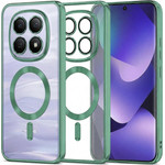 Techsuit - Luxury Crystal Magsafe - Xiaomi Redmi Note 15 5G / Note 15 4G / Poco M8 5G - Light Green
