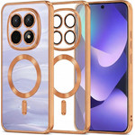 Techsuit - Luxury Crystal Magsafe - Xiaomi Redmi Note 15 5G / Note 15 4G / Poco M8 5G - Orange