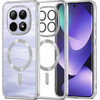 Techsuit - Luxury Crystal Magsafe - Xiaomi Redmi Note 15 5G / Note 15 4G / Poco M8 5G - Silver