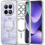 Techsuit - Luxury Crystal Magsafe - Xiaomi Redmi Note 15 5G / Note 15 4G / Poco M8 5G - Silver