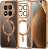 Techsuit - Luxury Crystal Magsafe - Xiaomi Redmi Note 15 Pro+ 5G / Poco M8 Pro 5G - Orange