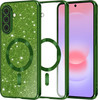 Techsuit - Luxury Glitter Magsafe - Samsung Galaxy A37 5G - Deep Green