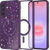 Techsuit - Luxury Glitter Magsafe - Samsung Galaxy A37 5G - Deep Purple