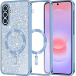 Techsuit - Luxury Glitter Magsafe - Samsung Galaxy A37 5G - Light Blue