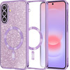 Techsuit - Luxury Glitter Magsafe - Samsung Galaxy A37 5G - Light Purple