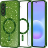 Techsuit - Luxury Glitter Magsafe - Samsung Galaxy A57 5G - Deep Green