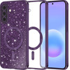 Techsuit - Luxury Glitter Magsafe - Samsung Galaxy A57 5G - Deep Purple