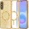Techsuit - Luxury Glitter Magsafe - Samsung Galaxy A57 5G - Gold