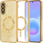 Techsuit - Luxury Glitter Magsafe - Samsung Galaxy A57 5G - Gold