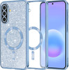 Techsuit - Luxury Glitter Magsafe - Samsung Galaxy A57 5G - Light Blue