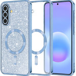 Techsuit - Luxury Glitter Magsafe - Samsung Galaxy A57 5G - Light Blue