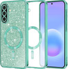 Techsuit - Luxury Glitter Magsafe - Samsung Galaxy A57 5G - Light Green