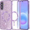Techsuit - Luxury Glitter Magsafe - Samsung Galaxy A57 5G - Light Purple