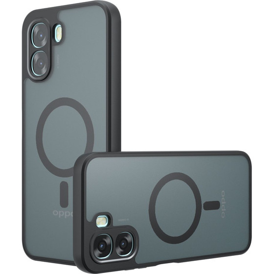 Techsuit - Purefrost Magsafe - Oppo A6x 4G / A6x 5G / A6k 4G - Frosted Black