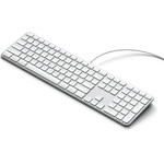Satechi Wired Keyboard Usb A/Usb C Qwerty Dual (Mac/Windows) Slim LX3 Wired silver