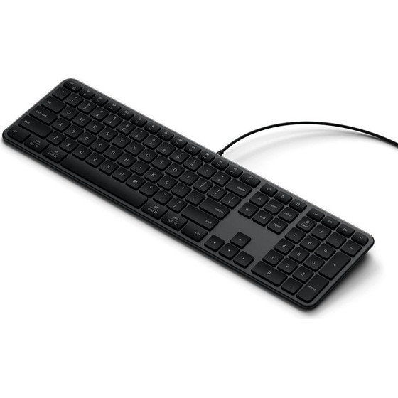 Satechi Wired Keyboard Usb A/Usb C Qwerty Dual (Mac/Windows) Slim LX3 Wired Space black