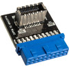 InLine Adapter USB 3.0 to USB 3.1 intern - (33446B)