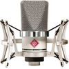 NEUMANN TLM 102 NI Studio-Set - large-diaphragm condenser microphone with shock mount, nickel - (TLM 102 NI Studio Set)