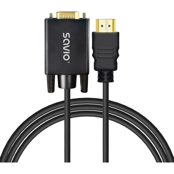 SAVIO HDMI cable HDMI Type A (Standard) Black - (CL-197)
