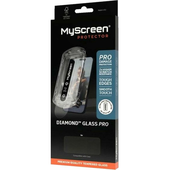 MyScreen Diamond Glass Pro Fit Frame Tempered Glass for Samsung Galaxy S24