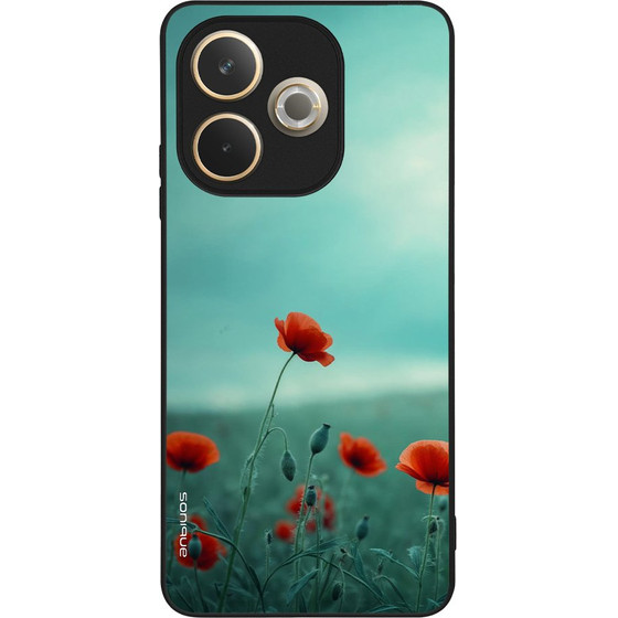Sonique ���� Sunset in Eden Series ��� Oppo A5 Pro 5G Scarlet Poppy