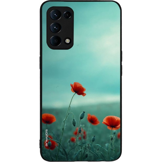 Sonique ���� Sunset in Eden Series ��� Oppo Find X3 Lite 5G Scarlet Poppy