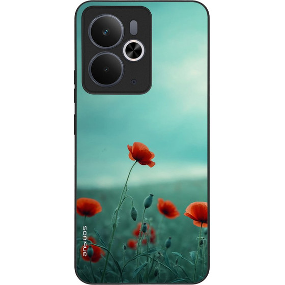 Sonique ���� Sunset in Eden Series ��� Realme 14 5G / Realme 14T 5G Scarlet Poppy