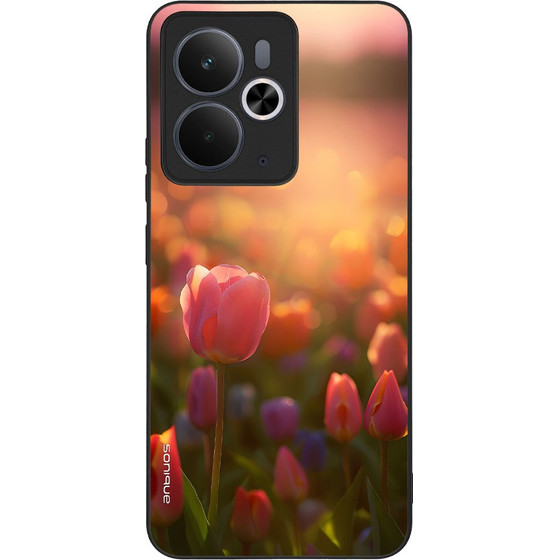 Sonique ���� Sunset in Eden Series ��� Realme 14 5G / Realme 14T 5G Tulip Velvet