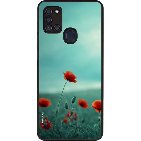 Sonique ���� Sunset in Eden Series ��� Samsung Galaxy A21s Scarlet Poppy
