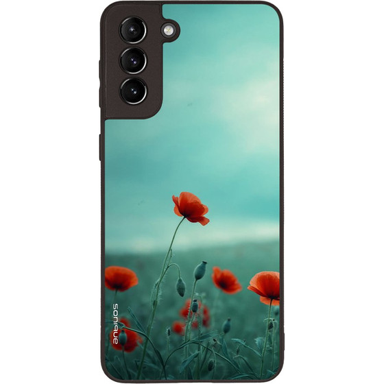 Sonique ���� Sunset in Eden Series ��� Samsung Galaxy S21 Plus Scarlet Poppy