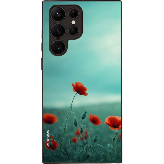 Sonique ���� Sunset in Eden Series ��� Samsung Galaxy S22 Ultra Scarlet Poppy