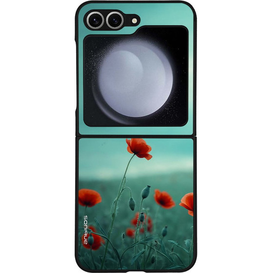 Sonique ���� Sunset in Eden Series ��� Samsung Galaxy Z Flip 6 / Galaxy Z Flip 7 FE 5G Scarlet Poppy